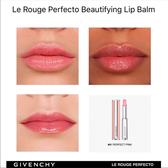 🌿 GIVENCHY Le Rouge Perfecto Beautifying Lip Balm - Picture 5 of 7